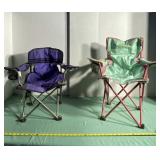 Two Kids Fold-up Chairs