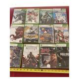 Xbox 360 Games Including Escape and Call of Duty