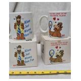 Alf Coffee Mugs with Original Boxes