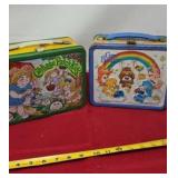 Cabbage Patch Kids, Care Bears Metal Lunchbox w/