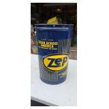 Old 19 Inch Zep 7 Gal 60th Anniversary Metal Can