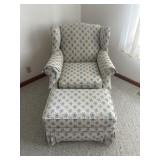 Chair With Ottoman