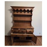 Tell City Hard Maple Hutch 43.5x19x70.5