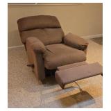 Light Brown Manual Recliner