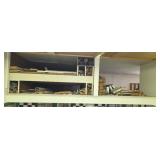 3 1/4" Aluminum Pipe 4 and 1/2 ft Long Hardwood