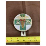 Vintage RPH Registered Pharmacist License Plate