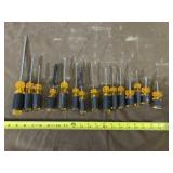 Various Sizes of Screw Drivers