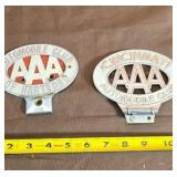AAA Automobile license Plate Emblems