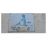 16" X 12 1/2" Metal Sign Reproduction Turtle Wax