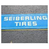 Seiberling Tires Metal Sign 48x17