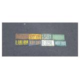 License Plate Collection 1930s 40s 50s and 60s