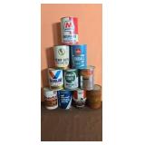 Vintage Oil Cans ( Full )