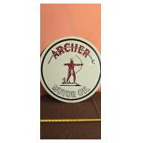 Reproduction  Archer Motor Oil