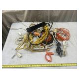 Extension Cords and Cables, some Cables are Cut