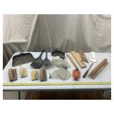Assortment of Wood Carving Pieces with Sanders