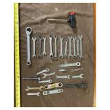Various Sizes of Wrenches
