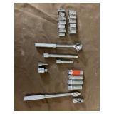 Drive Breaker Bar 3/8 and Socket Set with Socket