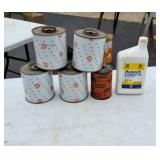 Old AC Ram Oil Filters in a Quart of Oil