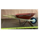 Radio Flyer Mini Wheelbarrow with a Classic Red