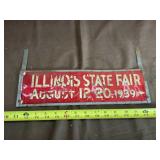 Illinois State Fair Sign