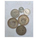 Silver Pesos and Other Foreign Coins