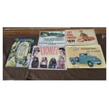 Metal Signs, Cardboard Sign