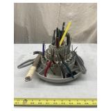 Organizer and Tools for Wood Carving