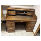 54x 29x 47 Winner Only INC Wooden Desk With Keys