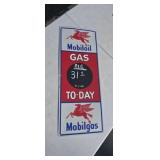Mobile Pegasus Gas Sign Metal Gas Sign