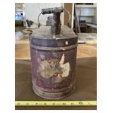Metal Kerosene Can