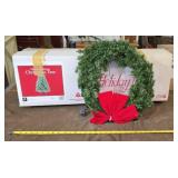 Christmas Tree and Wreath