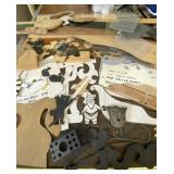 Wood Templates and Cutouts with Mesh Wire