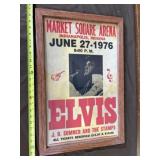 Elvis Market Square Arena Poster