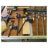 Quick Grips with all Clamps on Table