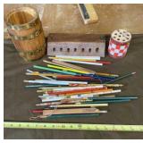 Pencils, Carpenter Pencils with Pencil Holders