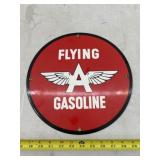 Metal Flying A Gasoline Sign