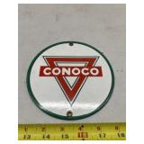 Conoco Small Metal Sign