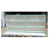 32 1/2" X 72 3/4" Countertop Showcase with