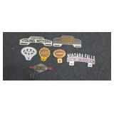 Old License Plate Toppers