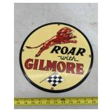 Roar Gilmore Metal Sign