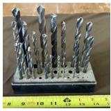 Sears Drill Bits with Holder