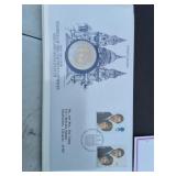 1981 Royal Mint Set Coin with Stamps First Day