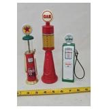 Miniature Gas Pumps, Avon, Bank