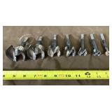 7 High-Carbon Steel Forstner Drill Bits