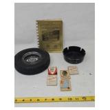 Ashtrays, Matches, Vintage Telephone Book