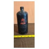 Pennzoil One-Quart Glass Bottle for Outboard
