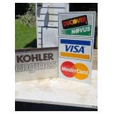 Kohler Engines Metal Sign and Credit Card Metal