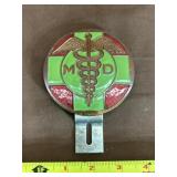 Vintage Medical Car Badge