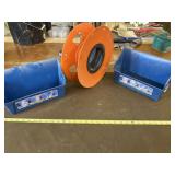 Cord Wind Reel and Plastic Storage Containers