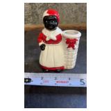 Mammy" or Aunt Jemima style figurine, toothpick